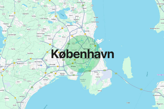 WeDoEvents har markeret København, som et sted de laver teambuilding.